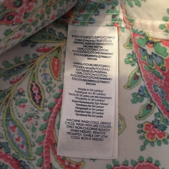 Chaps Patterned Button Down - Picture 6 of 11